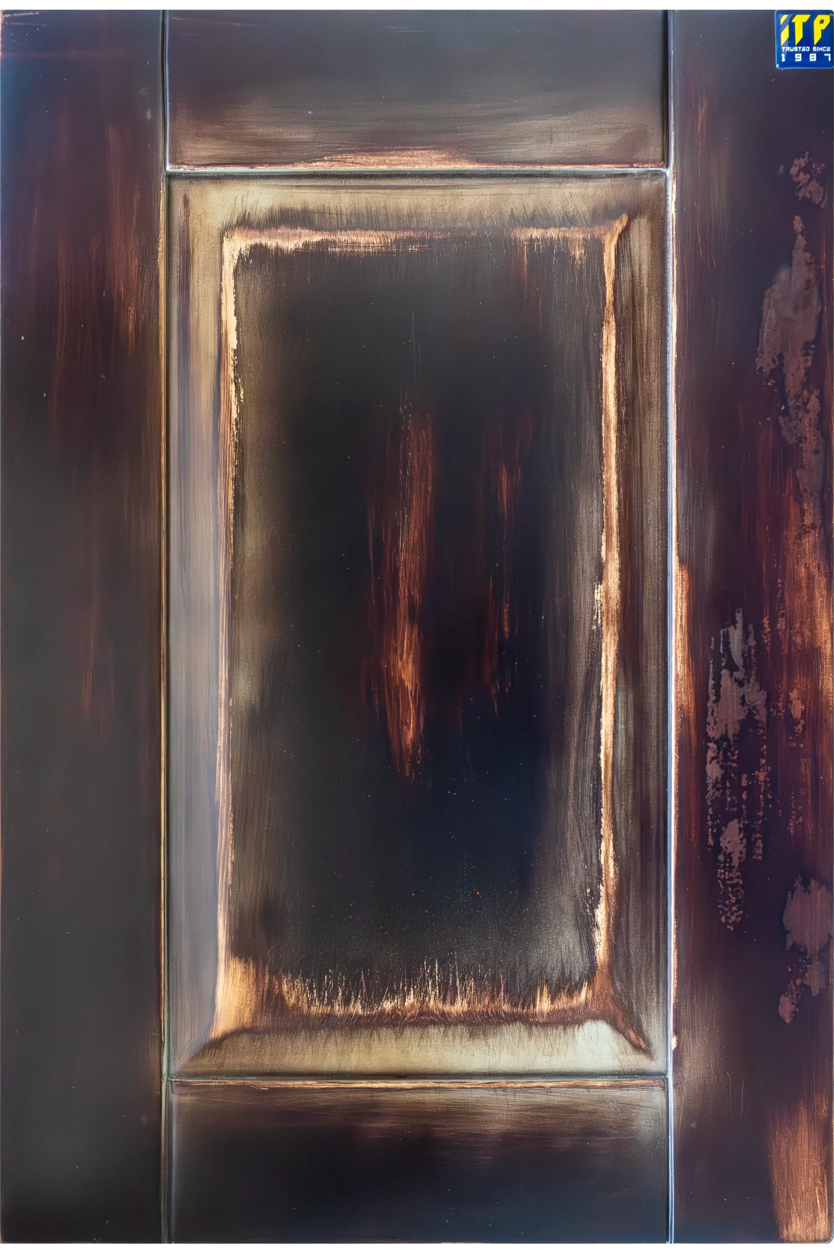 ITP Distressed Panel Rustic Look Kitchen Shutter