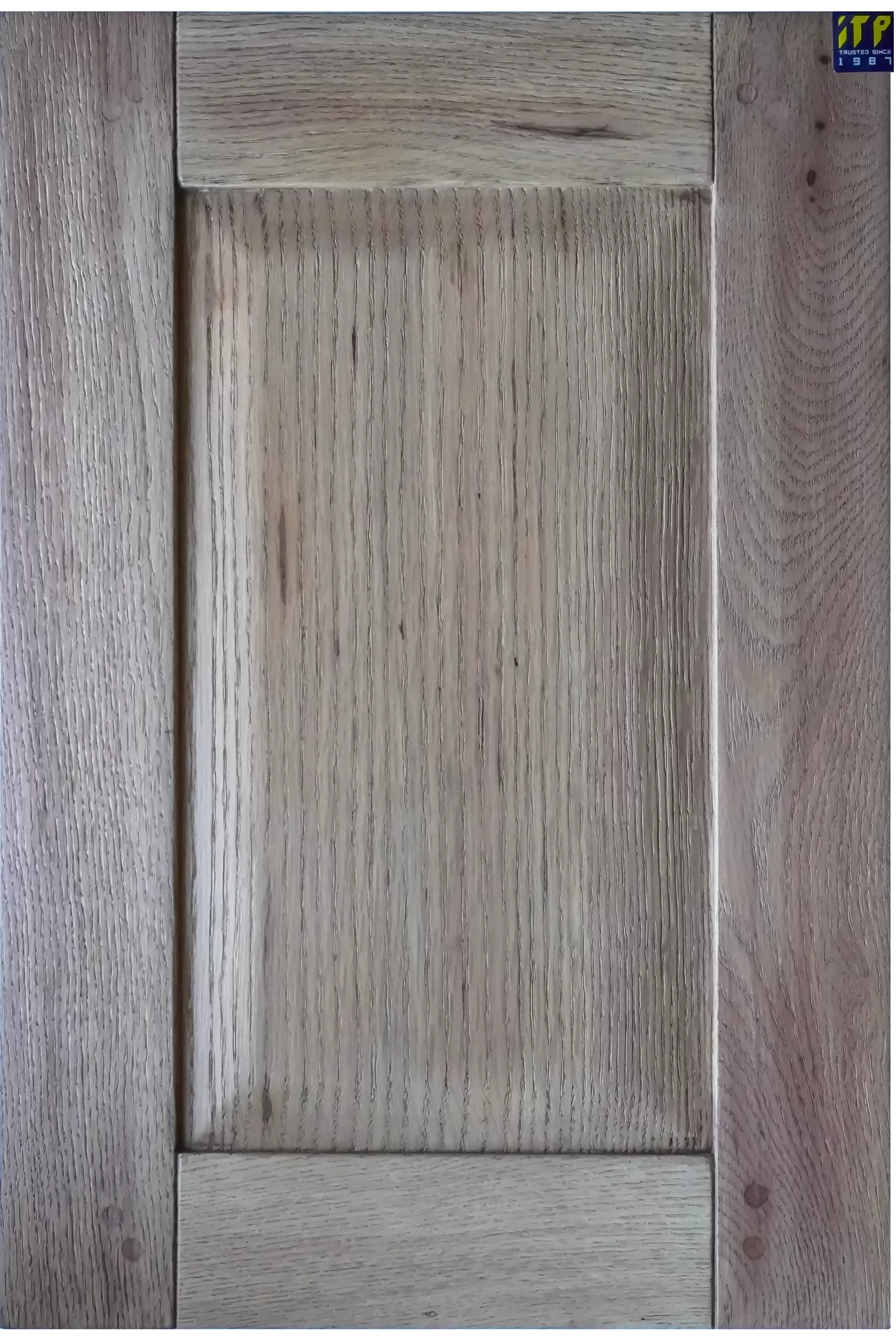 ITP Oakwood Natural Look Open Pore Finish Kitchen Shutter