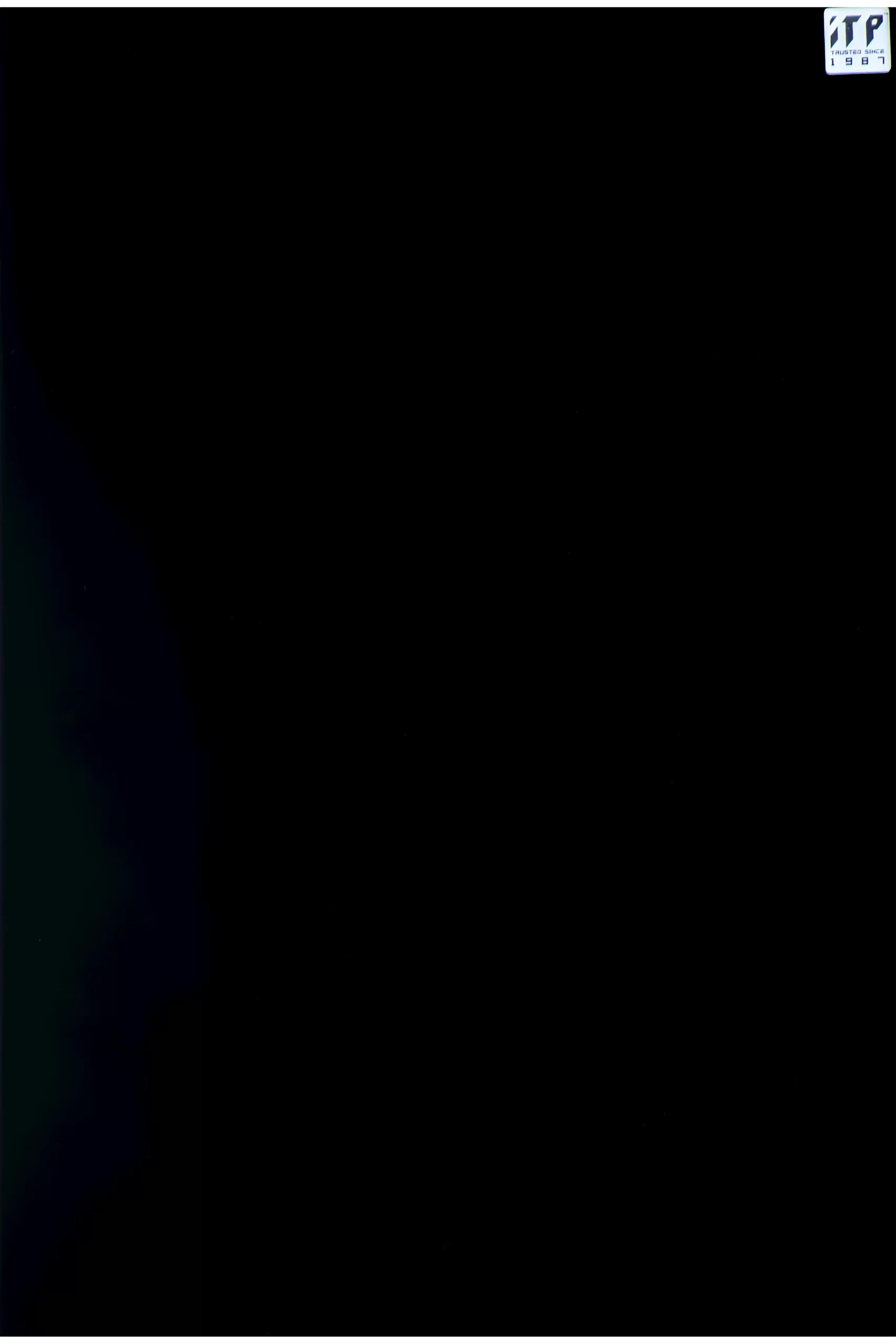 ITP PU Matte Plain Black Finish Kitchen Shutter