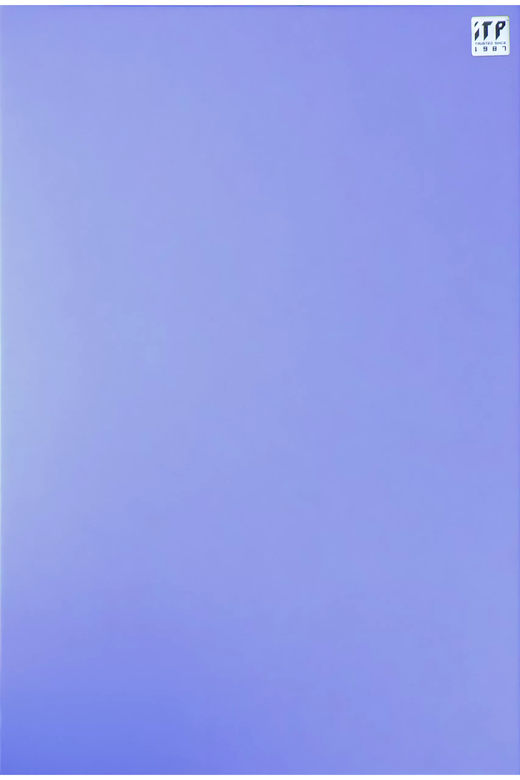 ITP PU Matte Plain Purple Finish Kitchen Shutter
