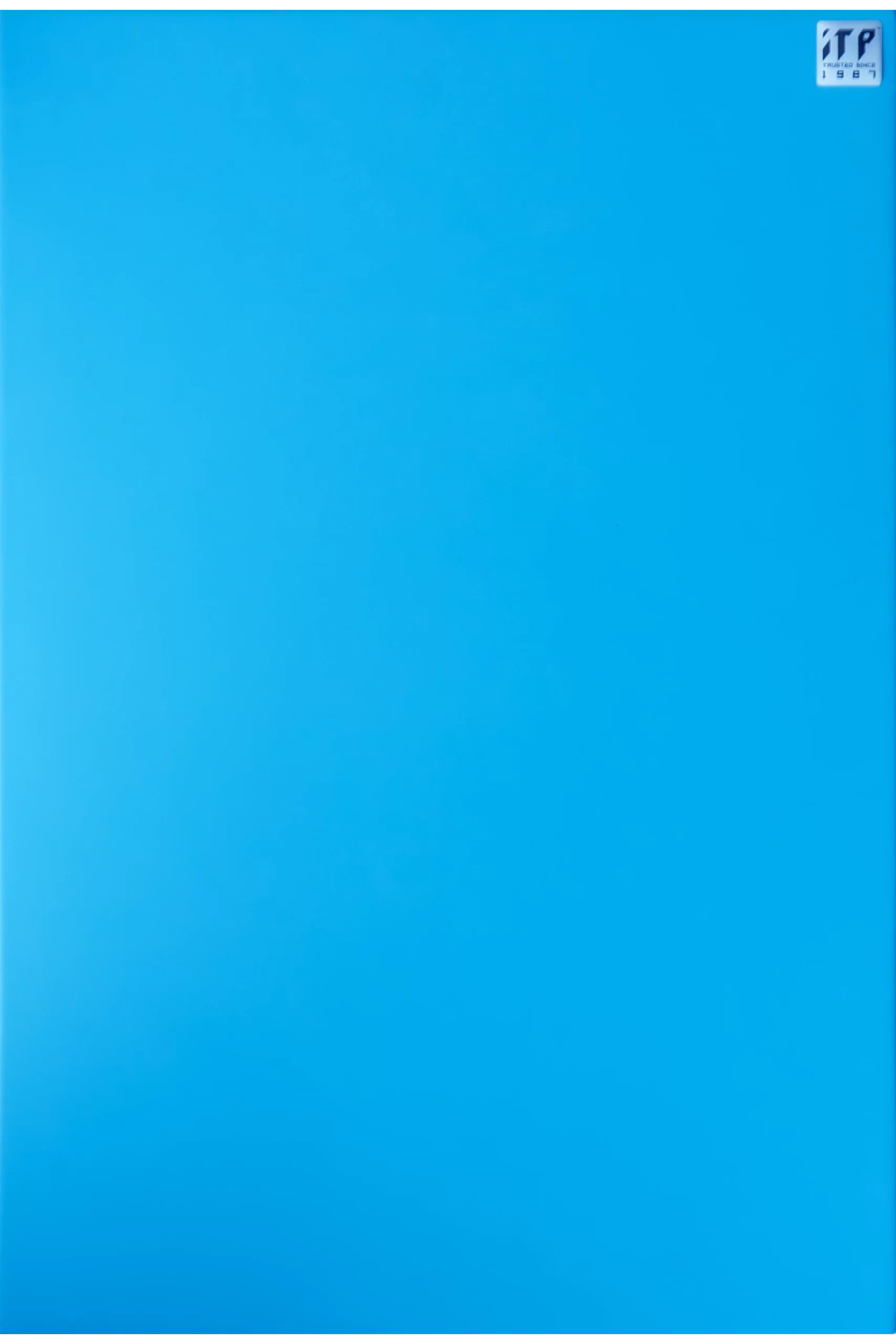 ITP PU Matte Plain Sky Blue Finish Kitchen Shutter