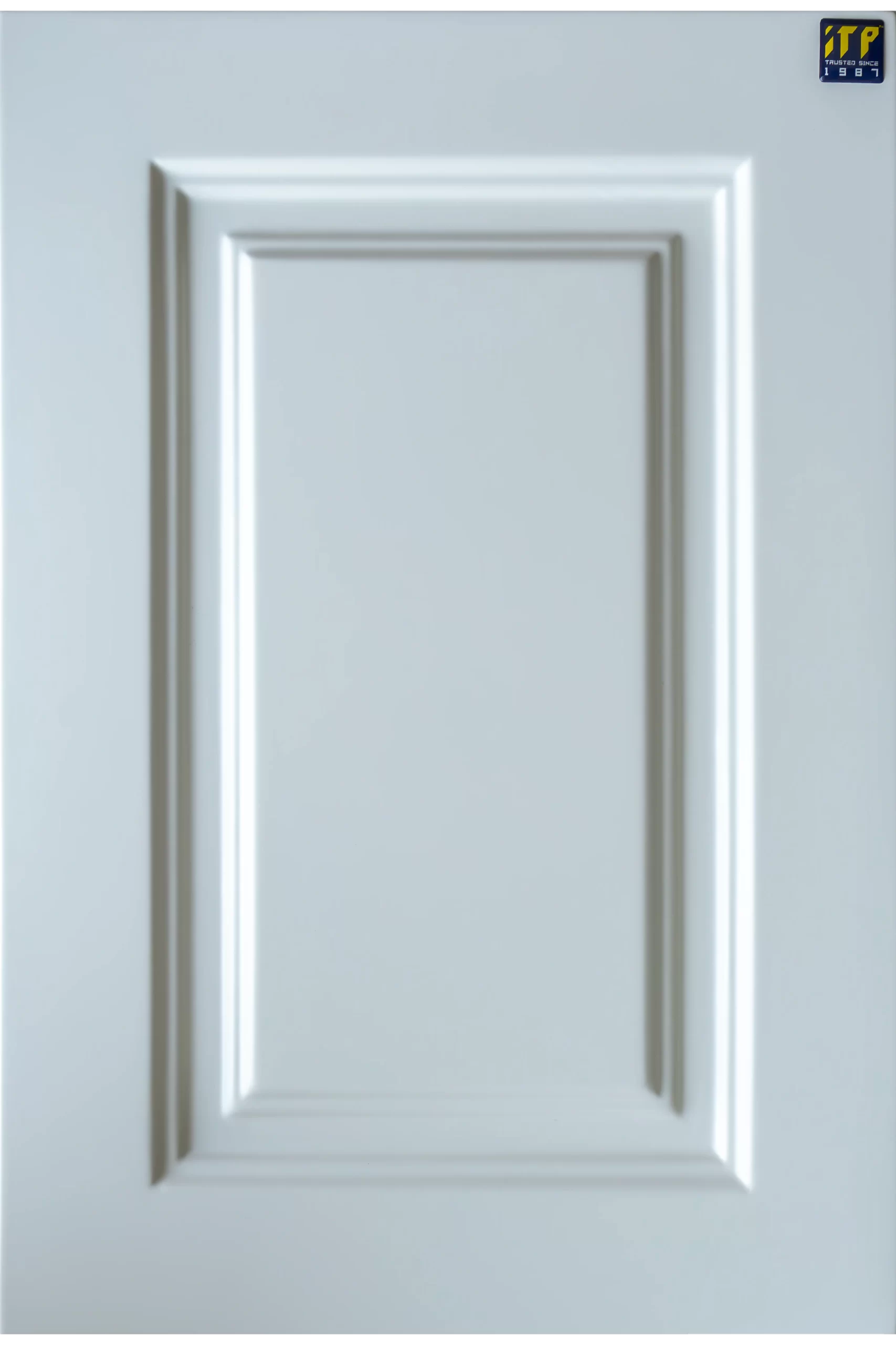 ITP Router Design Matte Finish White Kitchen Shutter