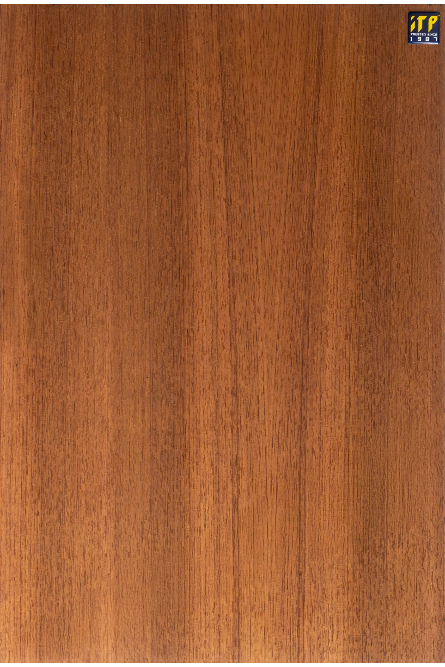ITP Teak Veneer Walnut Matte Finish Kitchen Shutter