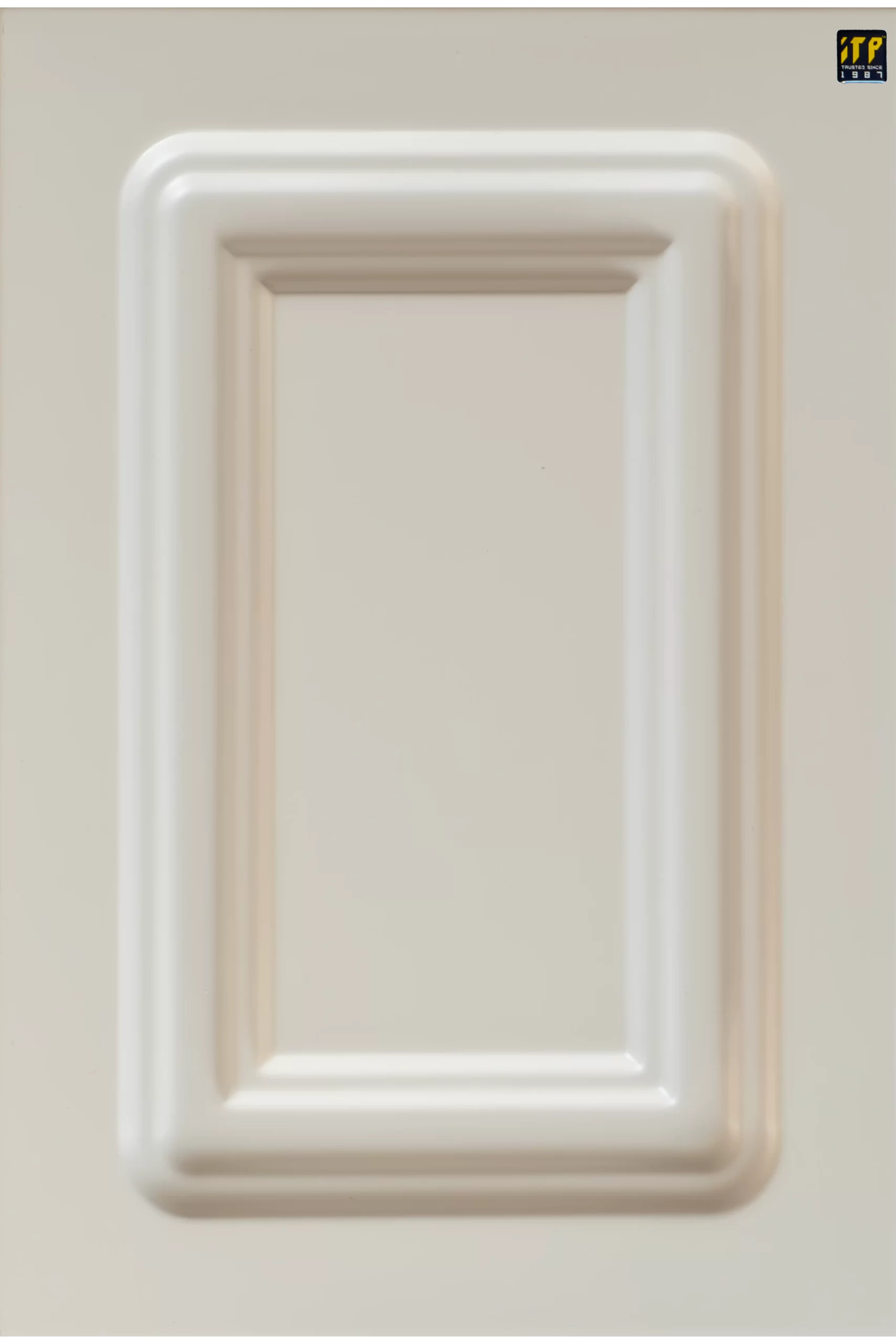 ITP White Panel PU Glossy Finish Kitchen Shutter