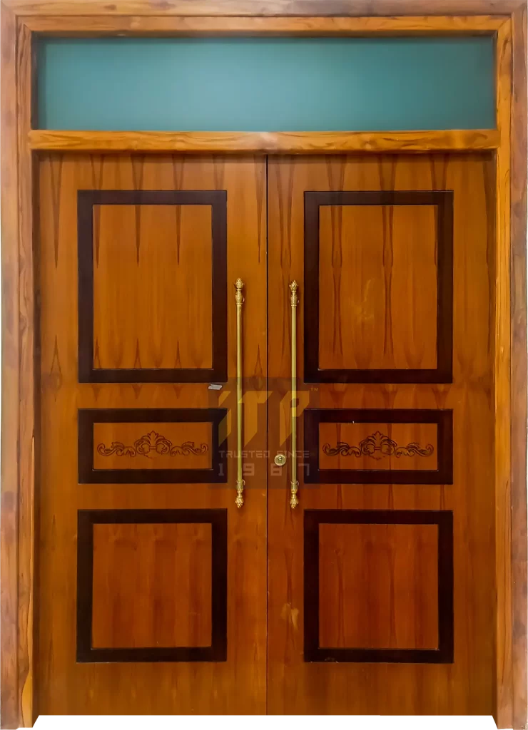 itp prefinished wooden glazed doors hyderabad